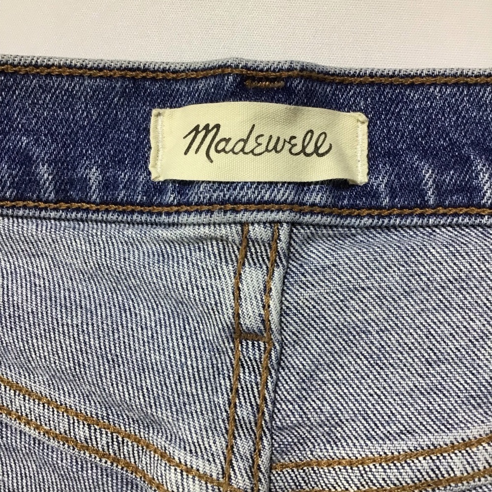 Madewell Roadtripper Slim Boy Jeans - Distressed Blue - Picture 5 of 11